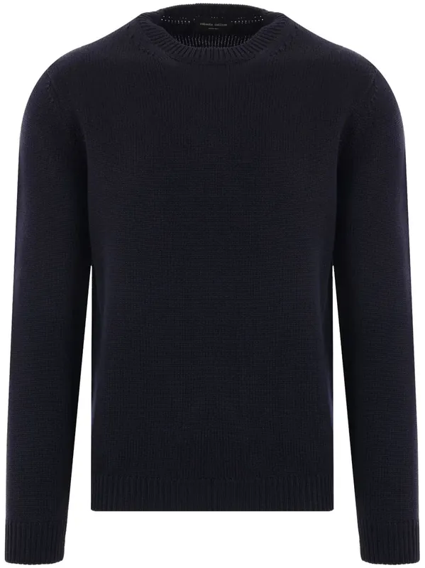 Crew-Neck Silk Jumper