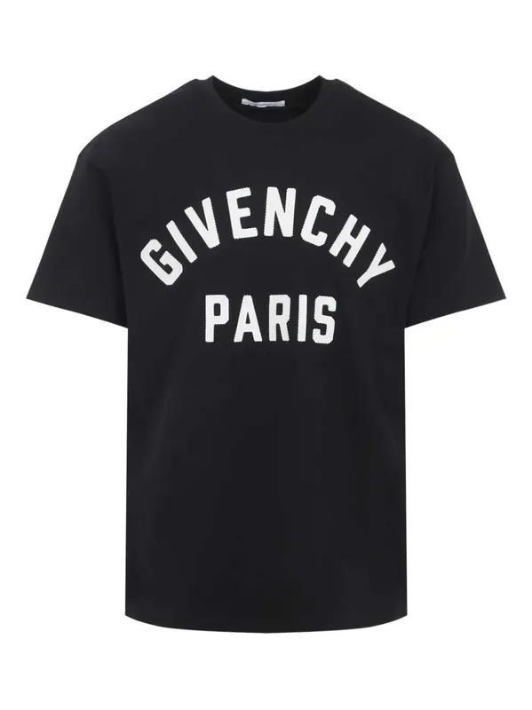T-Shirt With Embroidered Logo
