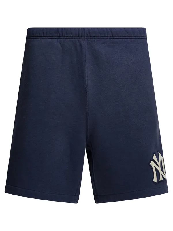Overalls With Logo Shorts Blue - Polo Ralph Lauren