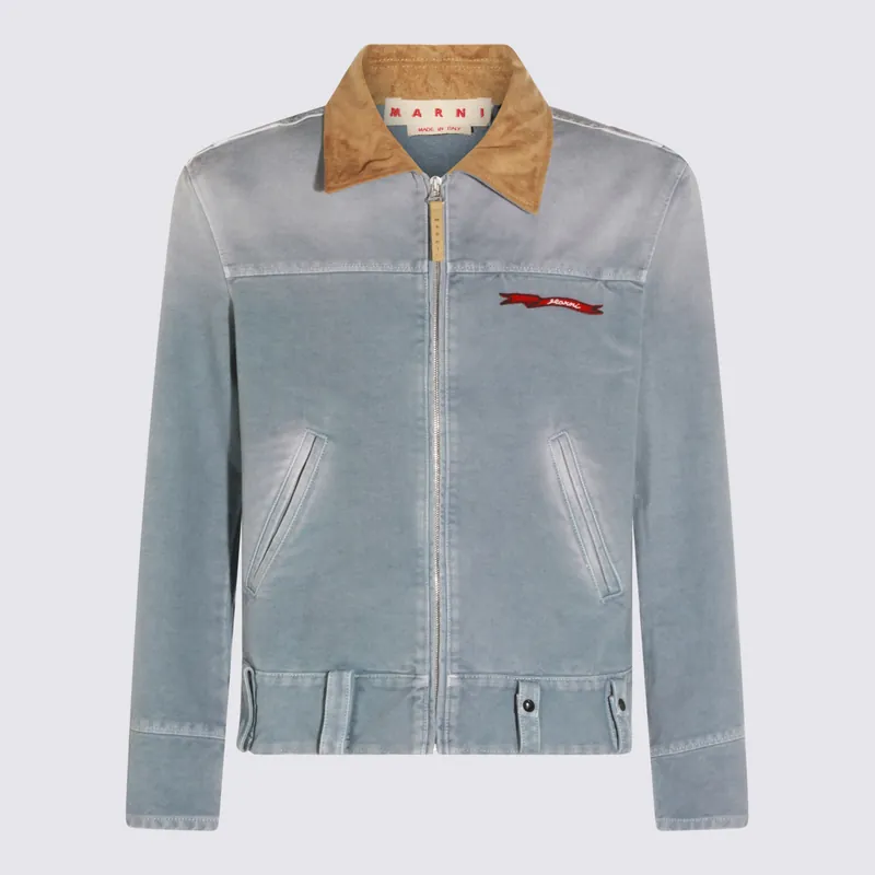 Jackets Light Blue - Marni
