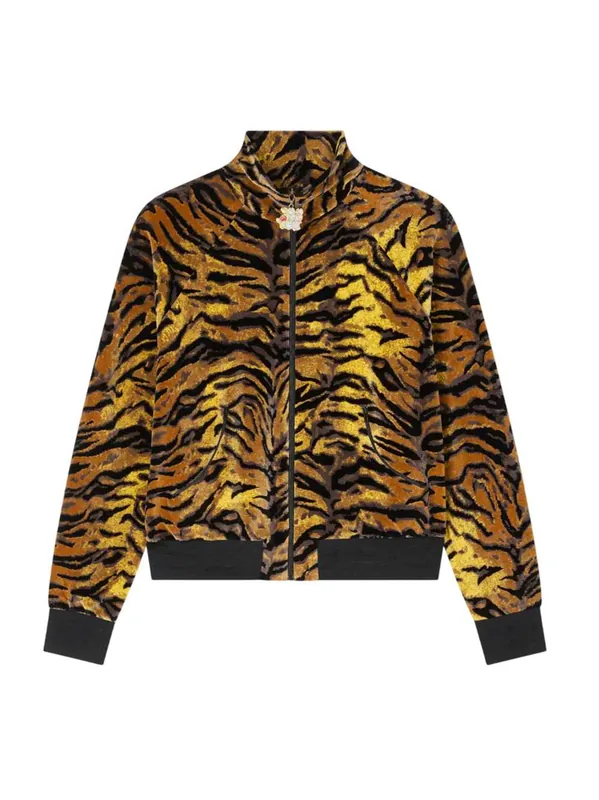 Kenzo Tiger Jacquard Velvet Tracksuit Jacket
