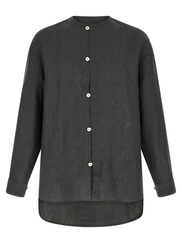 La Chemise Pastro Shirt And Blouse Gray - Jacquemus