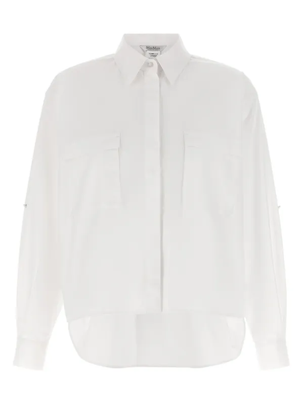 Mxmtenue Shirt And Blouse White - Max Mara