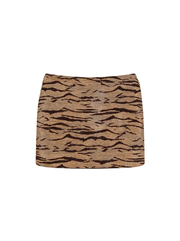 Embroidered Mini Skirt - Elisabetta Franchi
