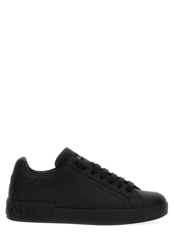 Portofino Sneakers Black - Dolce & Gabbana