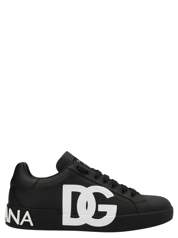 Portofino Sneakers White/Black - Dolce & Gabbana