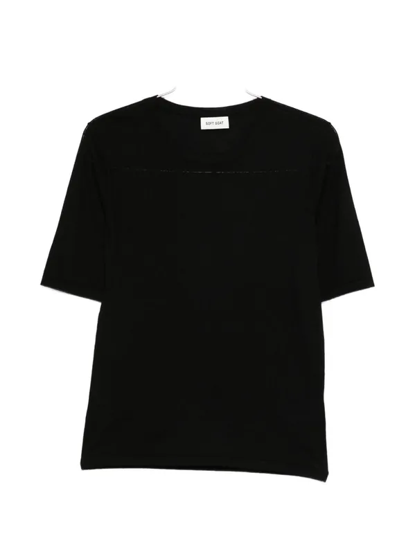 Cashmere Crewneck Sweater - Soft Goat