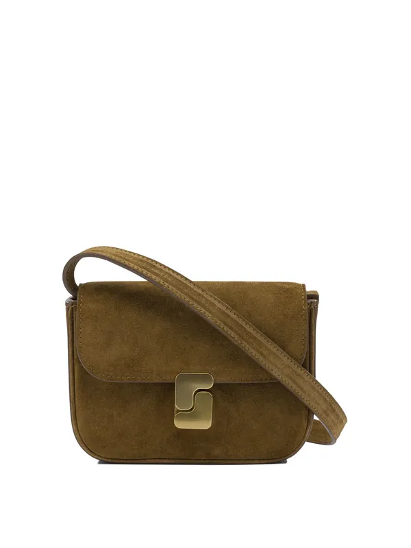 Bell Crossbody Bags Brown - Soeur