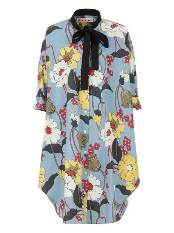 Floral Dress - Marni