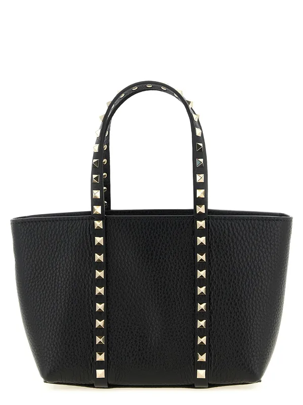 Rockstud Tote Bag Black - Valentino Garavani