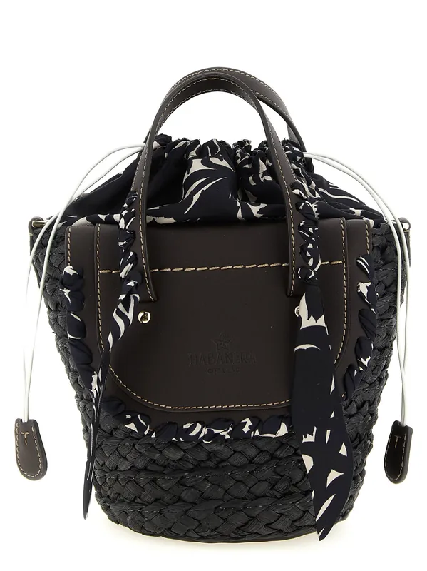 Habanera Silk Hand Bags Black - Cuba Lab