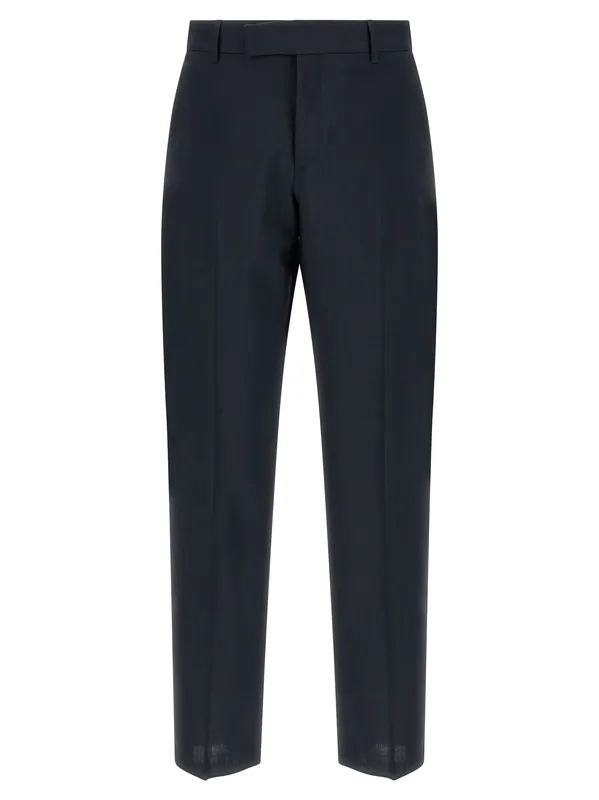 Tailored Trousers Pants Blue - Fendi