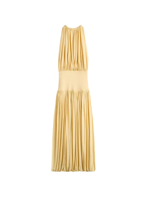Gathered Long Dress - Toteme