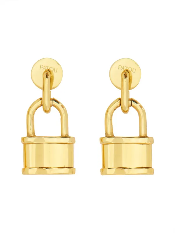 Extra Small Earrings With Padlock - Patou