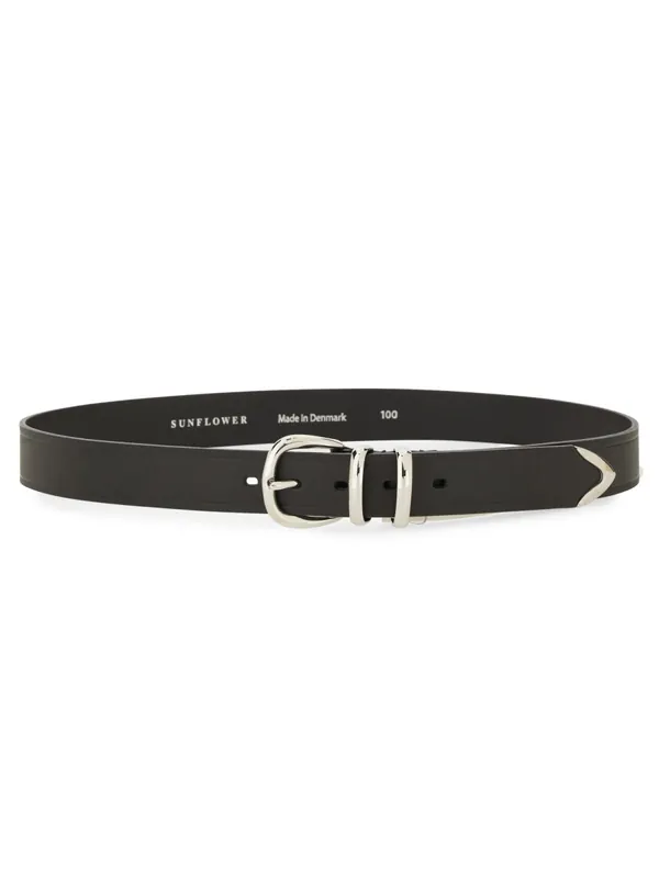 Leather Belt - Sunflower