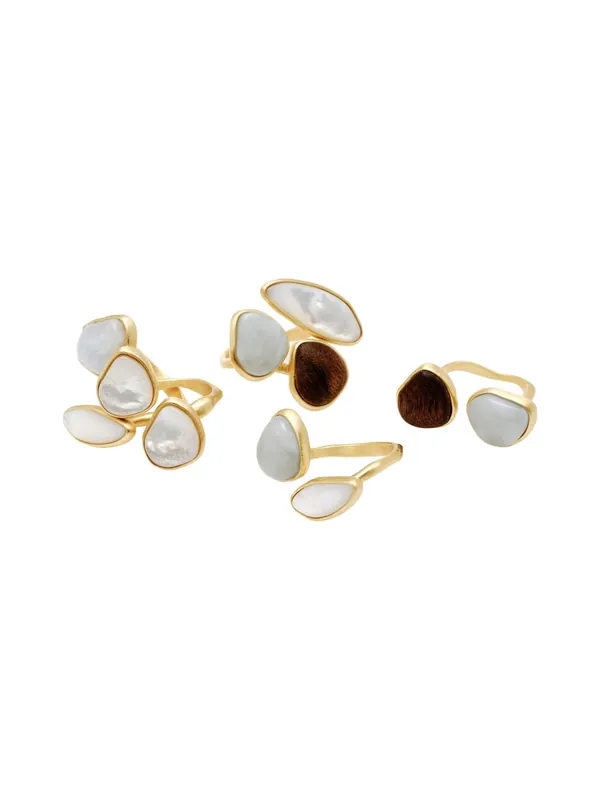 "Ina" Ring Set - Cult Gaia