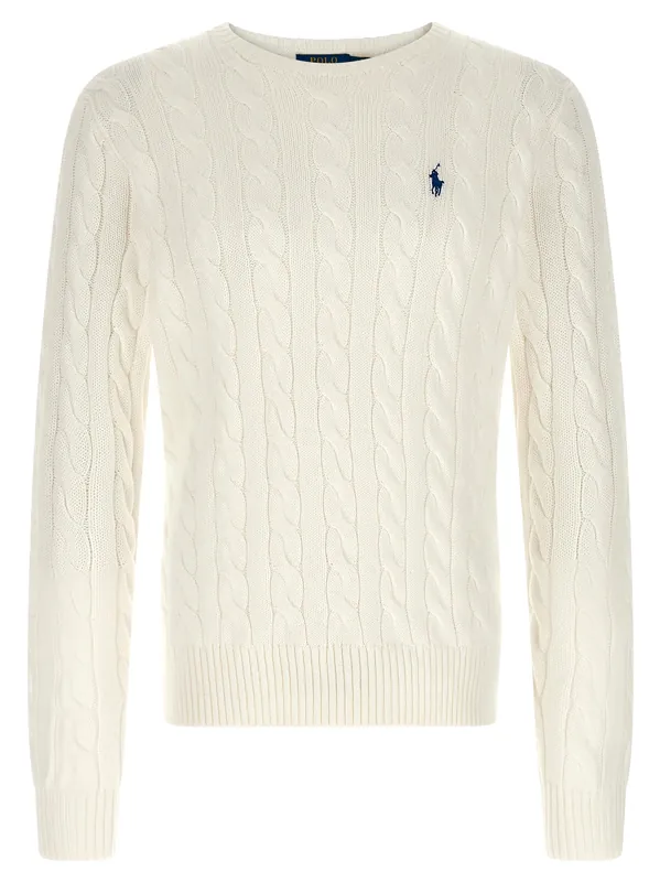Driver Sweaters And Cardigans White - Polo Ralph Lauren