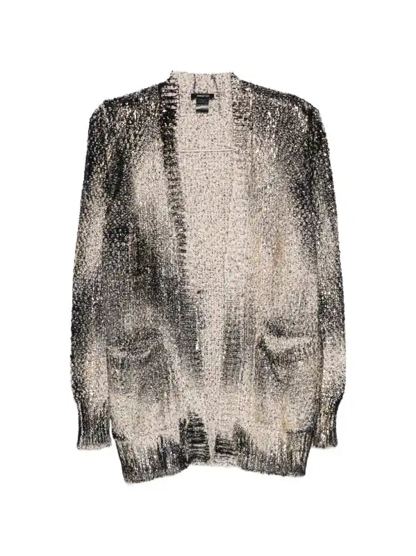 Cotton V-Necked Cardigan