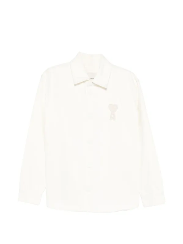 Ami De Coeur Denim Shirt - Ami Paris