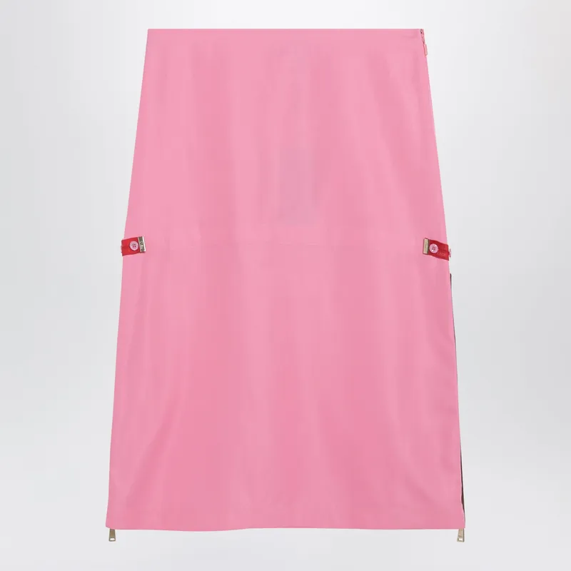 Pink Technical Viscose Skirt - Fendi