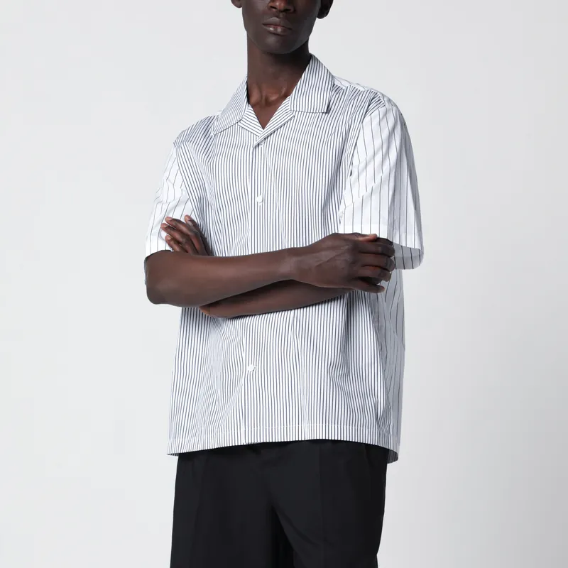 Shirt In Lightweight Striped Cotton - Jil Sander