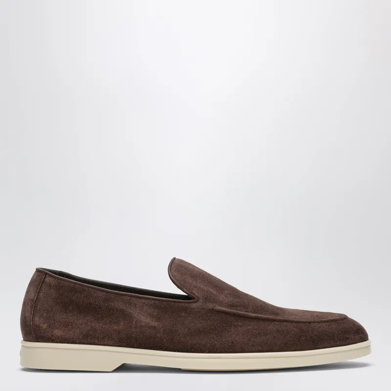 Brown Suede Loafers - Doucal's