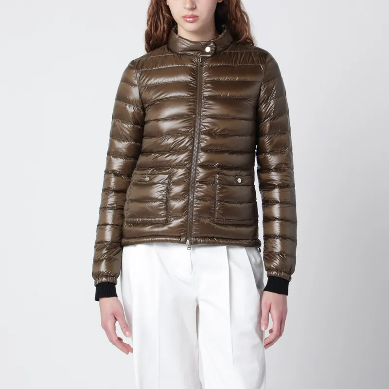 Military Green Ultralight Nylon Bomber Jacket - Herno