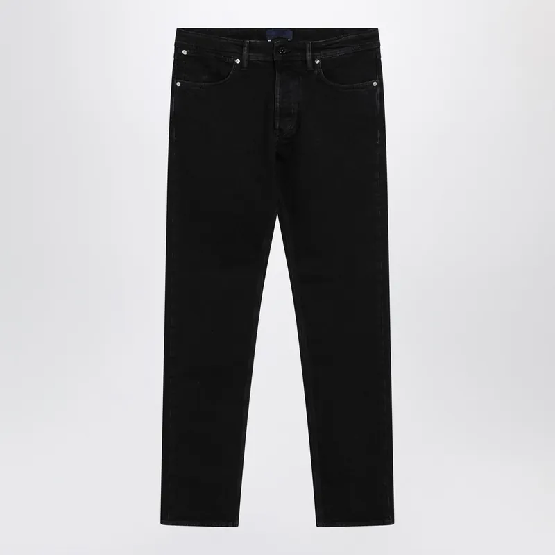 Black Slim-Fit Jeans