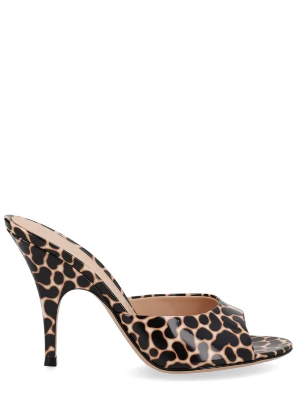 "Sofia" Mule With Heel - Gianvito Rossi