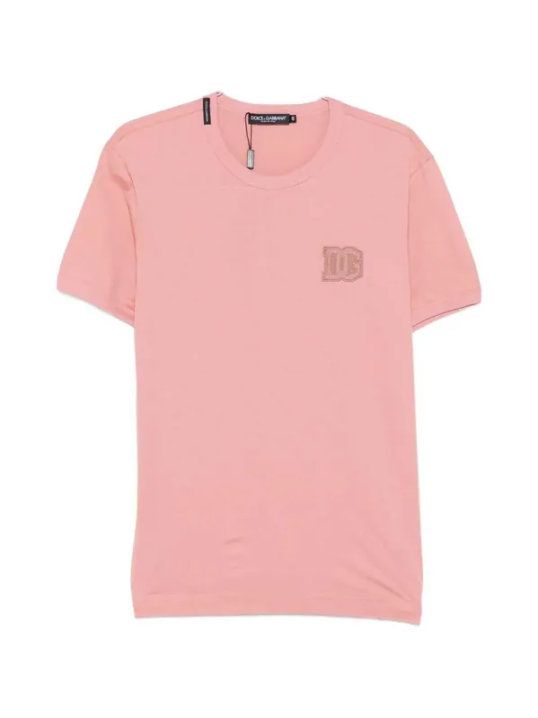 T-Shirt With Logo Patch
