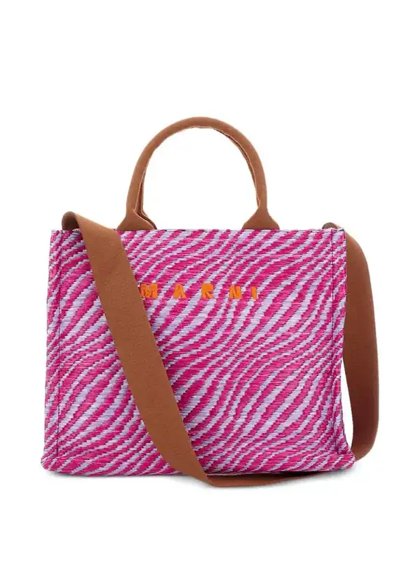 Small Tote Bag With Print - Marni