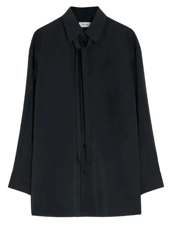 Long Shirt With Tie - Lemaire