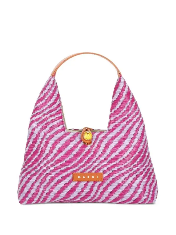 Trapeze Tote Bag With Logo - Marni