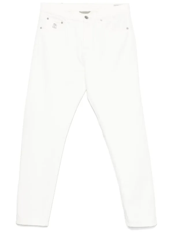 Denim Cotton Jeans - Brunello Cucinelli