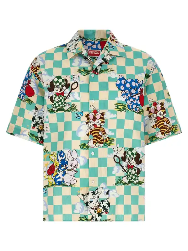 Kenzo Cartoon Shirt And Blouse Multicolor