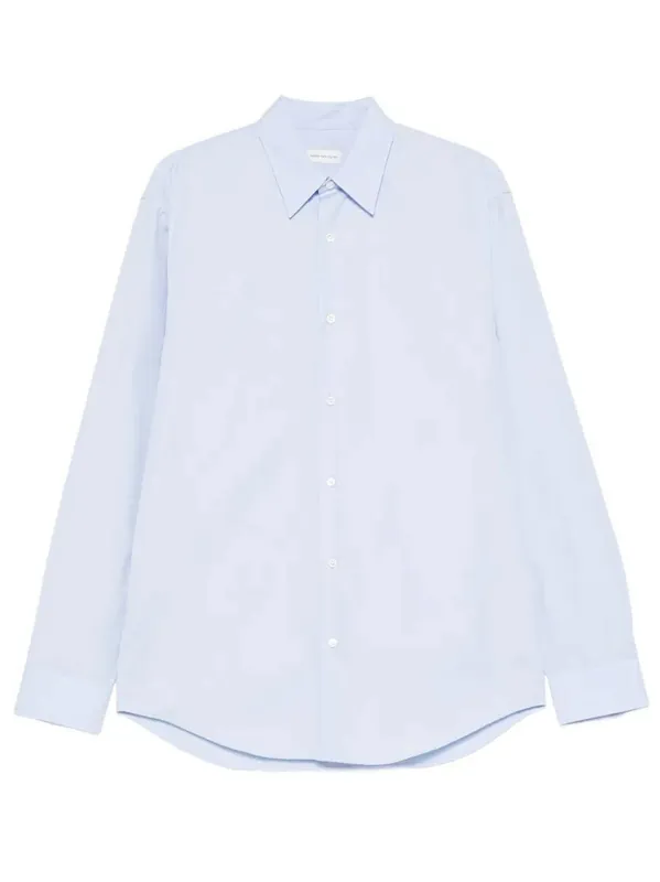 Caper Cotton Poplin Shirt - Dries Van Noten