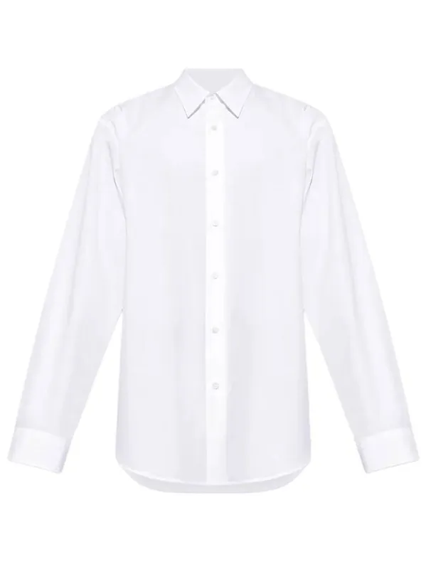 Caper Cotton Poplin Shirt - Dries Van Noten