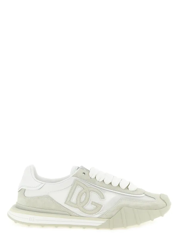 Dg Athletic Sneakers Beige - Dolce & Gabbana