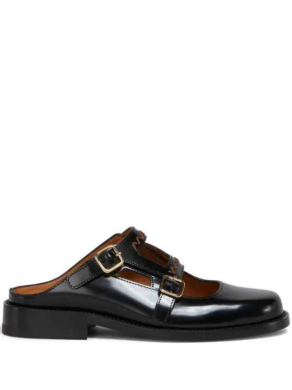 Buckle Mules - Marni