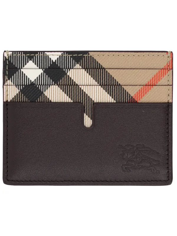 Card Holder "Check" - Burberry