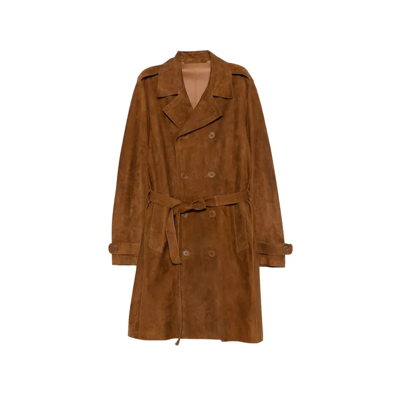 Leather Outerwears Brown - Salvatore Santoro