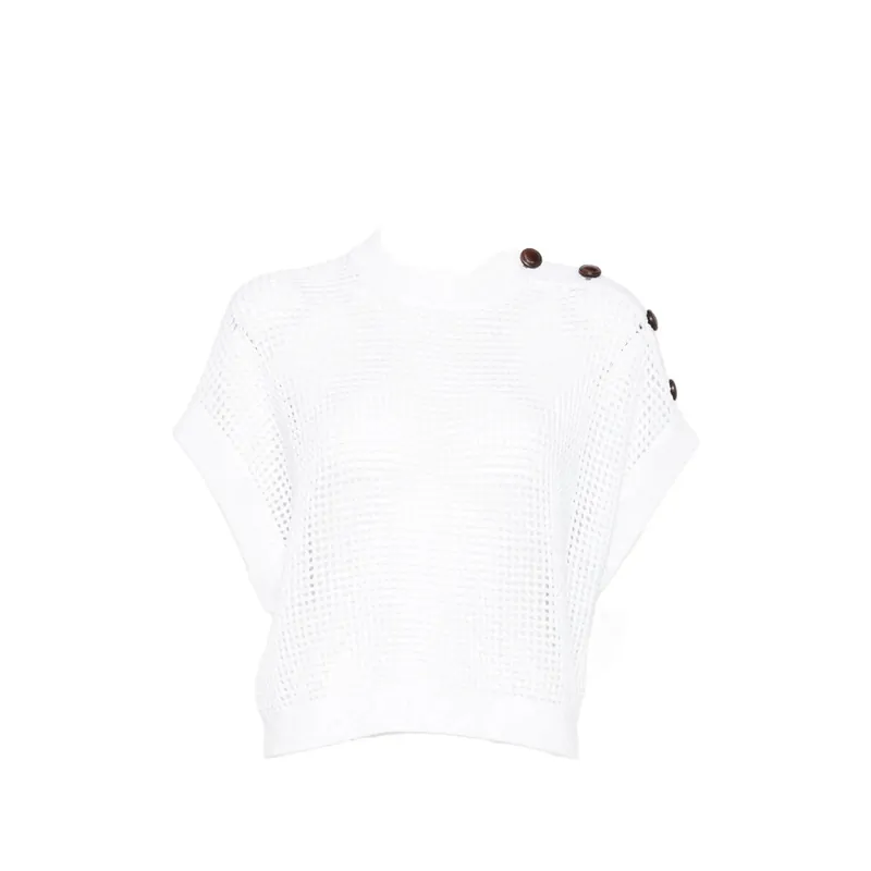 Sweaters White - Brunello Cucinelli
