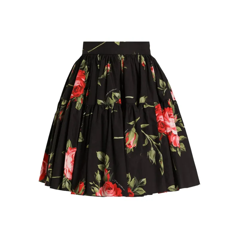 Skirts Black, Red - Dolce & Gabbana