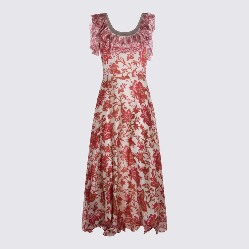 Dresses Fucsia/White - Etro