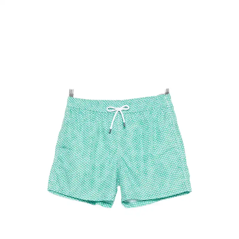 Beachwear Green, White - Fedeli