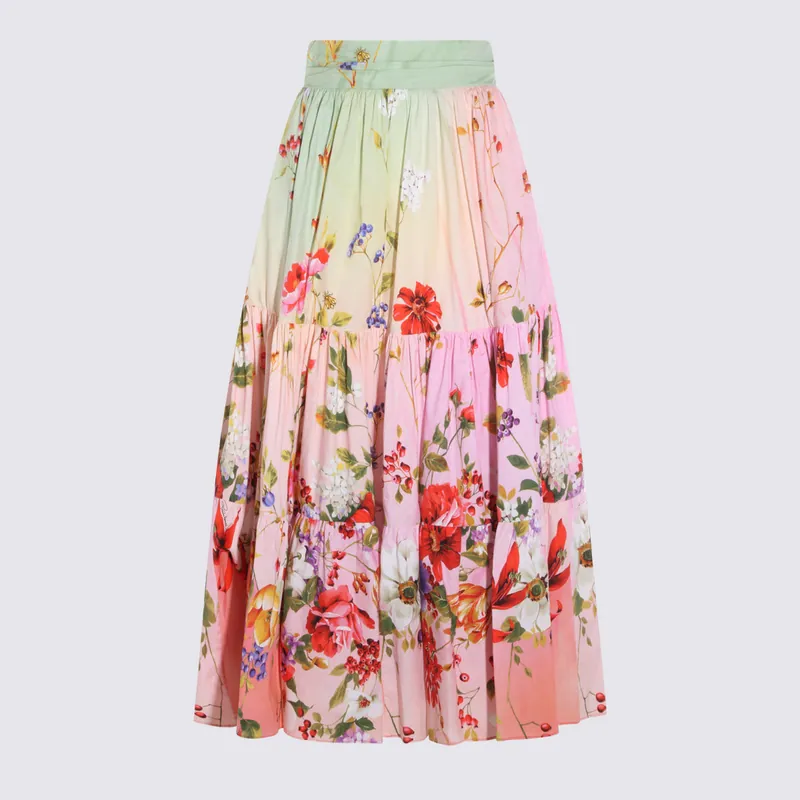 Skirts Green/Fuchsia - Roberto Cavalli