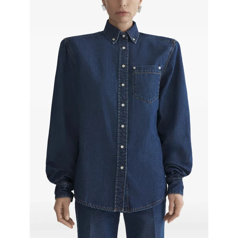 Shirts Blue - Mugler