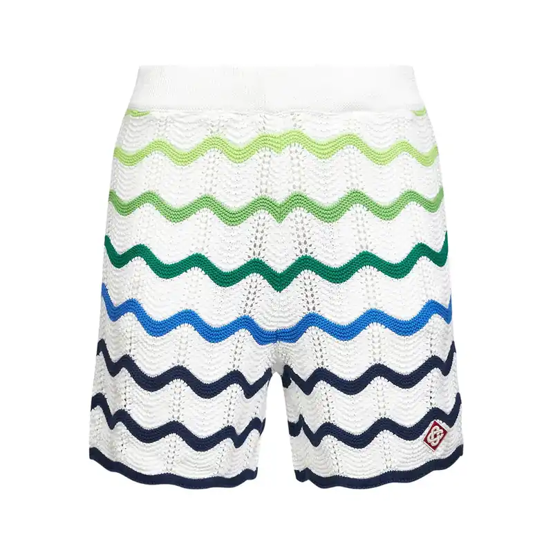 Shorts White, Blue - Casablanca