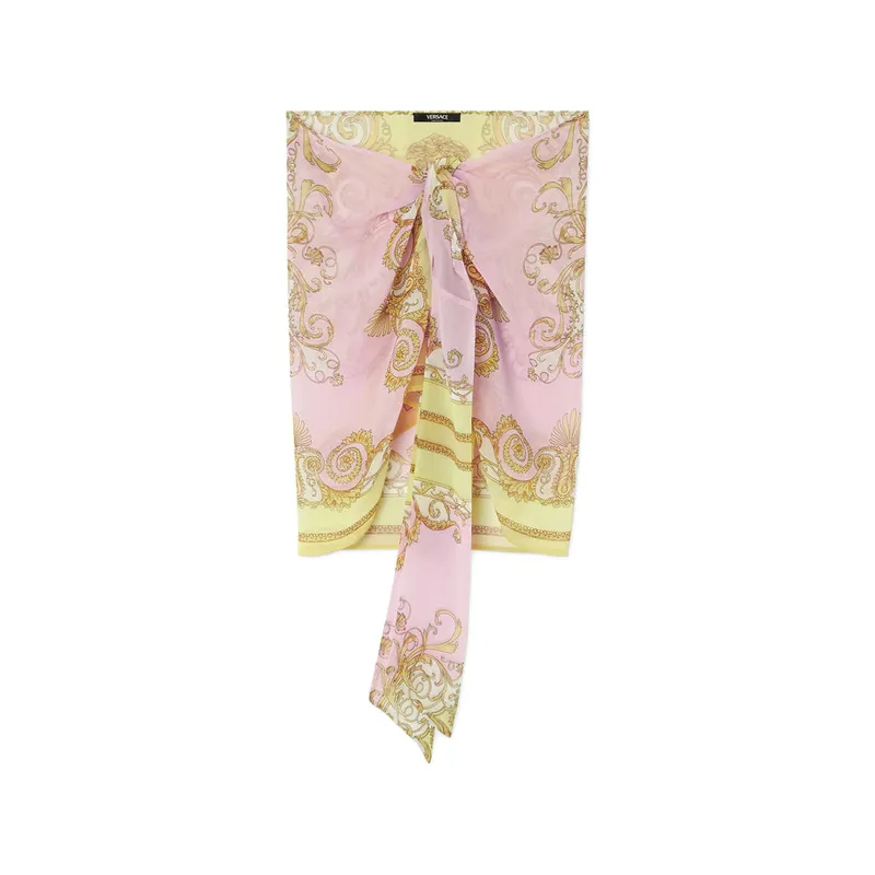 Barocco Beachwear Pink, Yellow - Versace