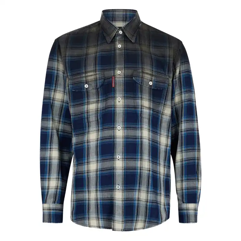 Shirts Blue, Neutral - Dsquared2
